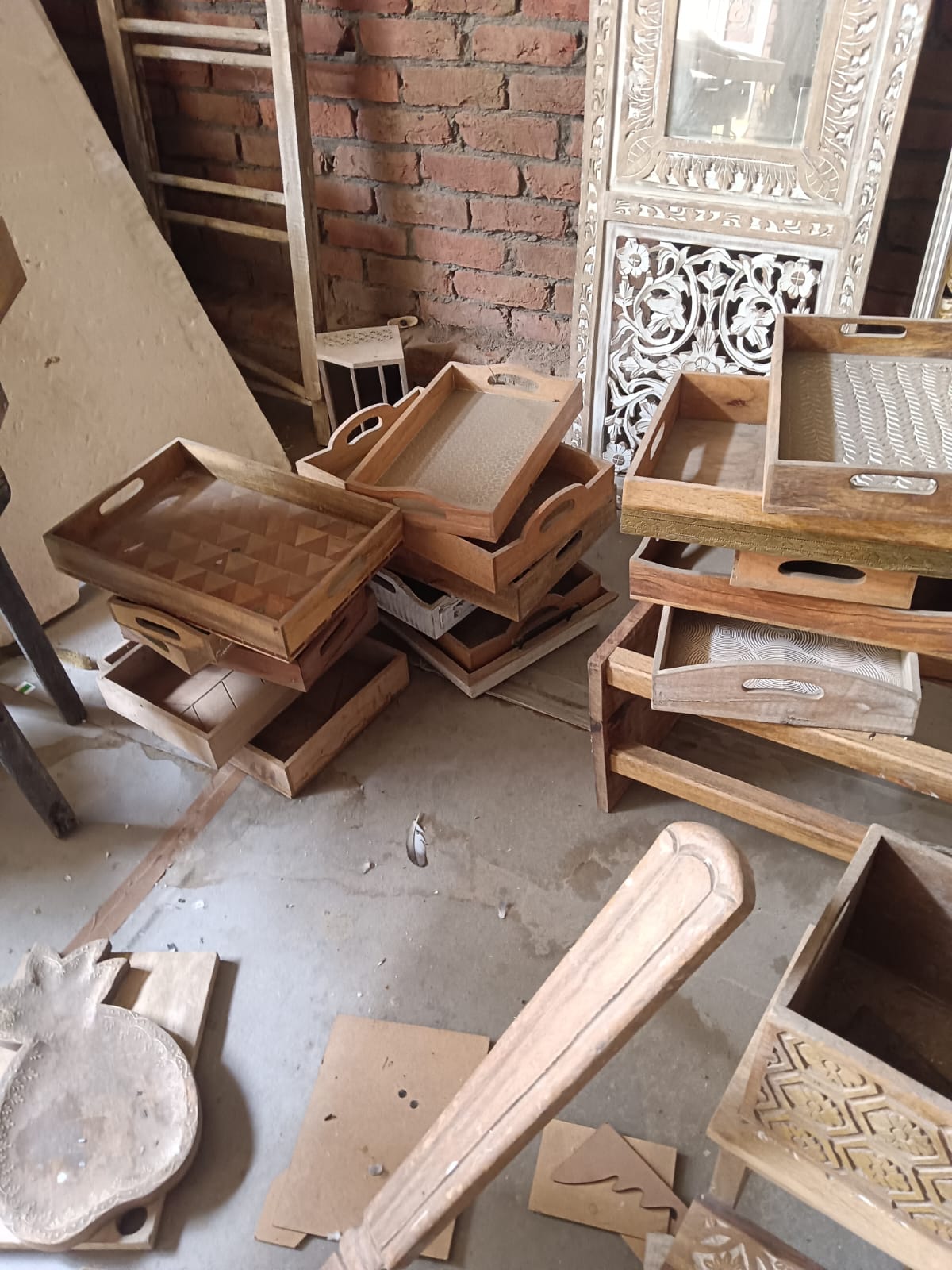 Handcrafted Wooden Artifacts